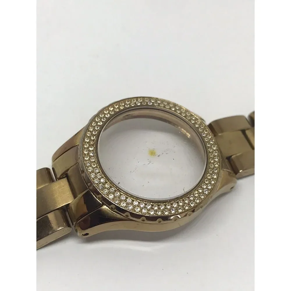 Michael Kors MK Watch Band Bracelet Links Case Woman’s Parts Used 16mm Z389